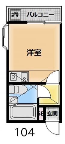 104号室